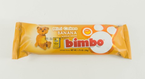 Bimbo Mini Cakes Banana Whole Grain