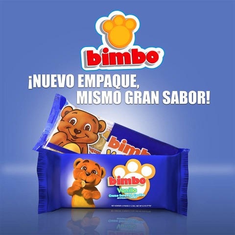 Galletitas Bimbo Vainilla