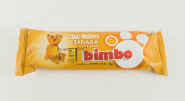 Bimbo Mini Cakes Banana Whole Grain